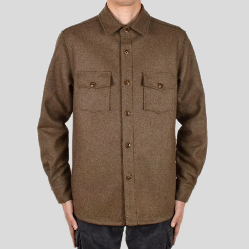 Wool Overshirt (Hazel)