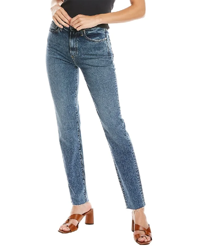 Le Jean Lara Willow Wash High-Rise Slim Jean