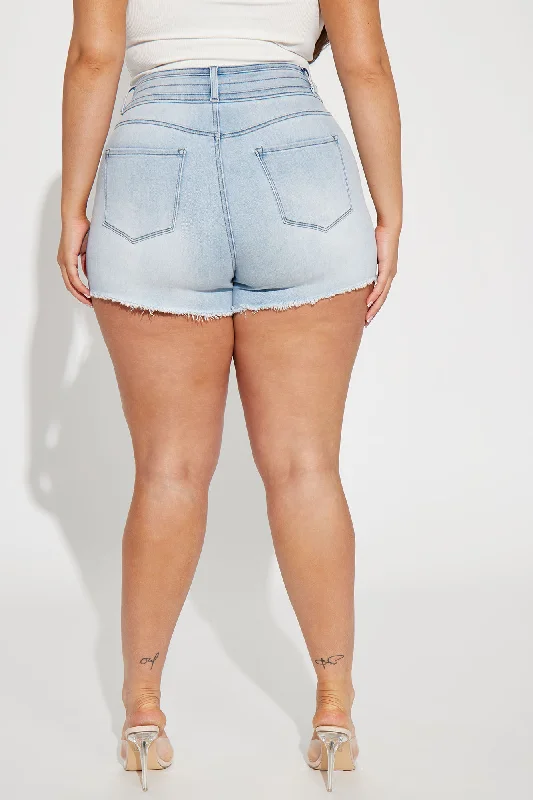 take-it-easy-high-stretch-cut-off-denim-shorts-light-wash