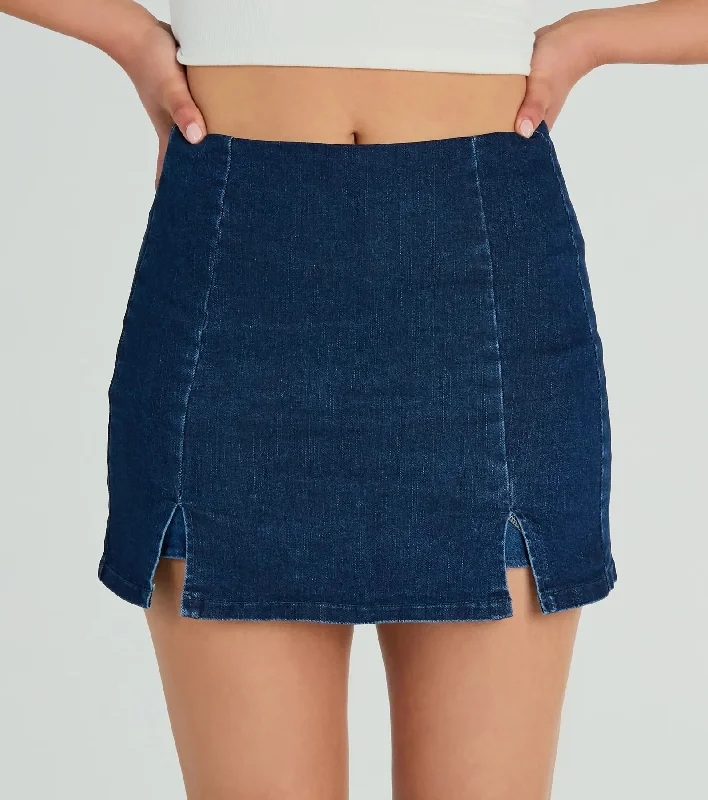 trendy-girl-high-rise-slit-denim-skort-066030374012