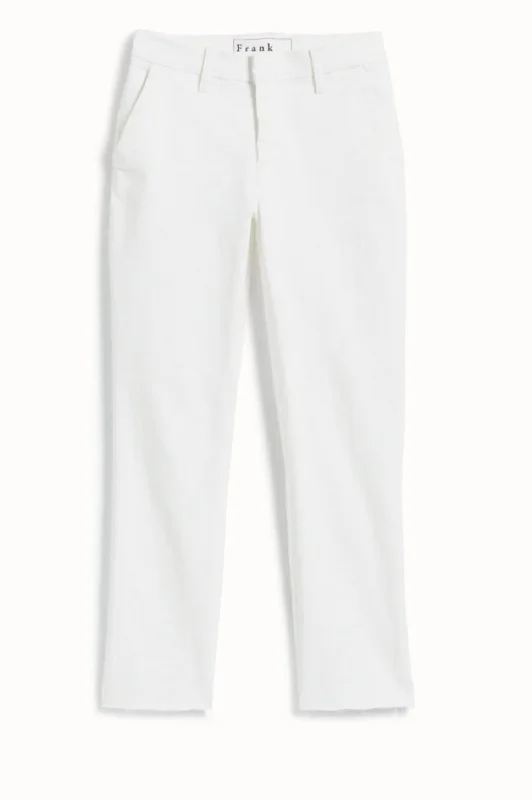 Women's Wicklow Denim Pant In White